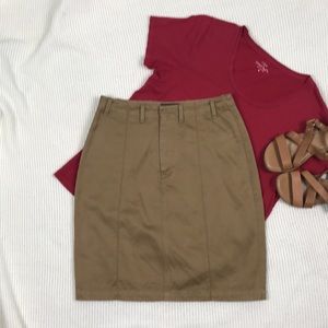 Banana Republic khaki skirt